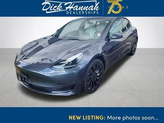 TESLA MODEL 3 2022 5YJ3E1EC1NF113326 image